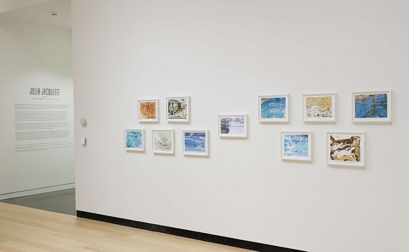 Installation views of Julia Jacquette: Unrequited and Acts of Play, Ruth and Elmer Wellin Museum of Art at Hamilton College (February 18 – July 2, 2017). Photos by John Bentham